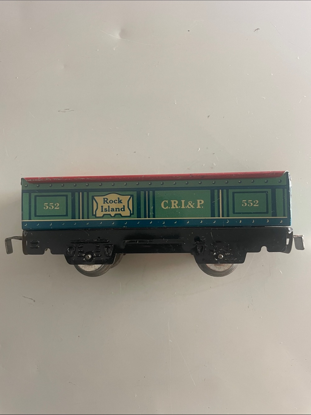 Vintage Marx Train- Rock Island CRI&P 552 Gondola Car